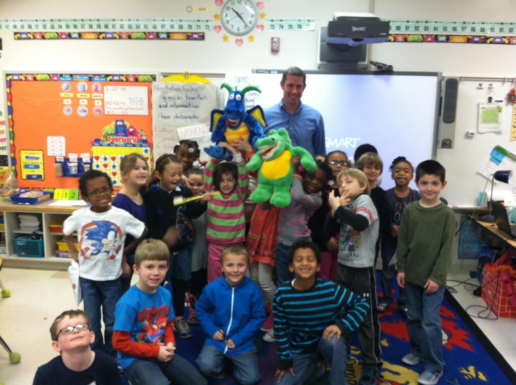 Dr. Heffelfinger and Dr. White visit Cooke Elementary and Linkhorn